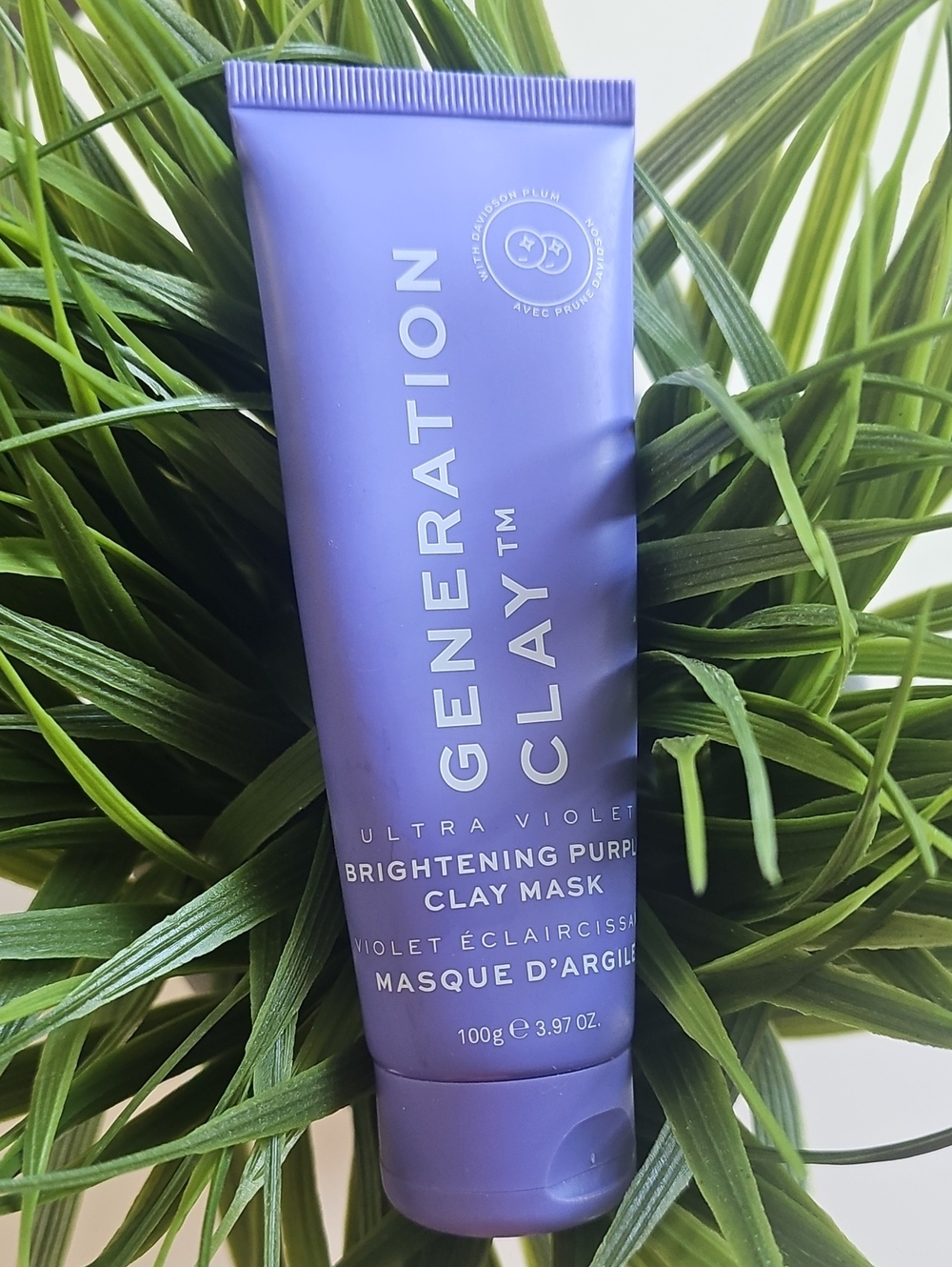 Generation Clay Brightening Purple Clay Mask - Purple